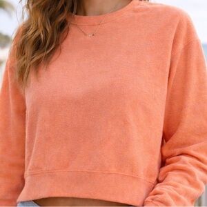 Reflex Peach Crewneck Sweatshirt
